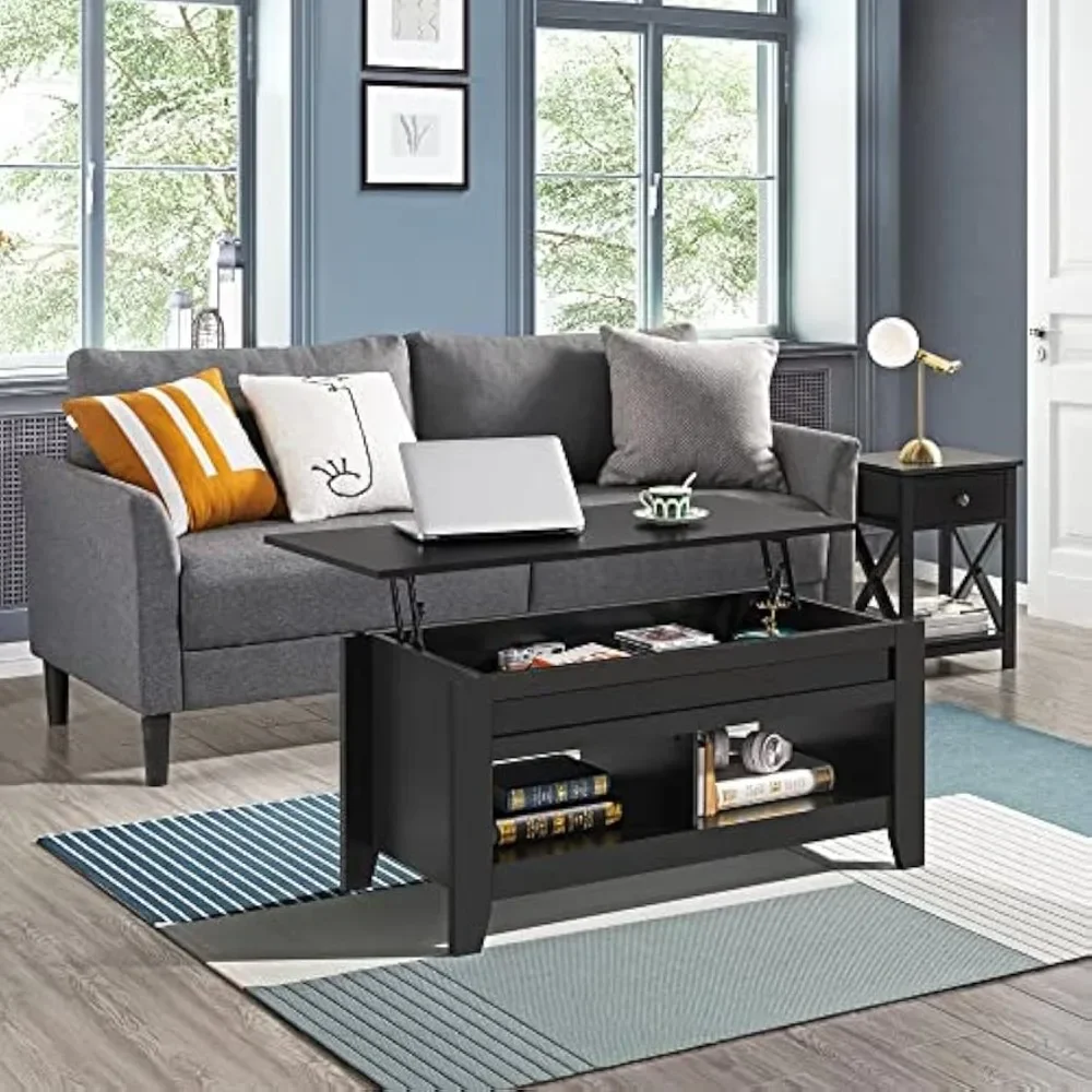41in Coffee Table and 2PCS Side Tables Set, Lift Top Coffee Table with Compartment and 3 Tier End Table with Storage Shelf
41in Coffee Table and 2PCS Side Tables Set, Lift Top Coffee Table with Compartment and 3 Tier End Table with Storage Shelf