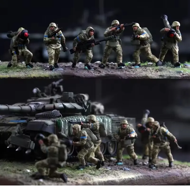 New 1:72 Scale 3D Printing Painted Model 6Pcs Support Team Soldiers Action Figure Toys DIY Scene Accessory Display Collection
New 1:72 Scale 3D Printing Painted Model 6Pcs Support Team Soldiers Action Figure Toys DIY Scene Accessory Display Collection
