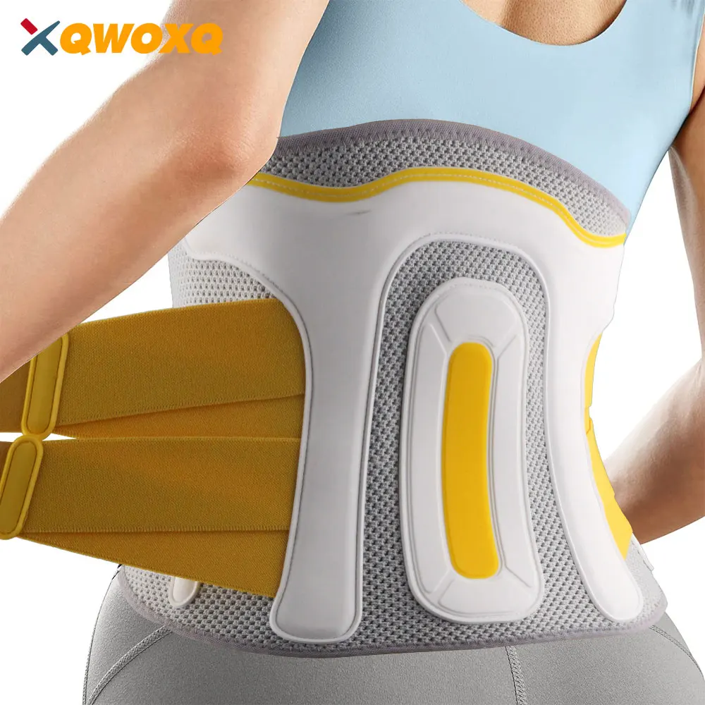 Подтяжка для поддержки спины, регулируемый поясничный поддерживающий пояс с бионической системой поддержки, поясная повязка для нижней части спины, тяжелая подтяжка, работа
Подтяжка для поддержки спины, регулируемый поясничный поддерживающий пояс с бионической системой поддержки, поясная повязка для нижней части спины, тяжелая подтяжка, работа