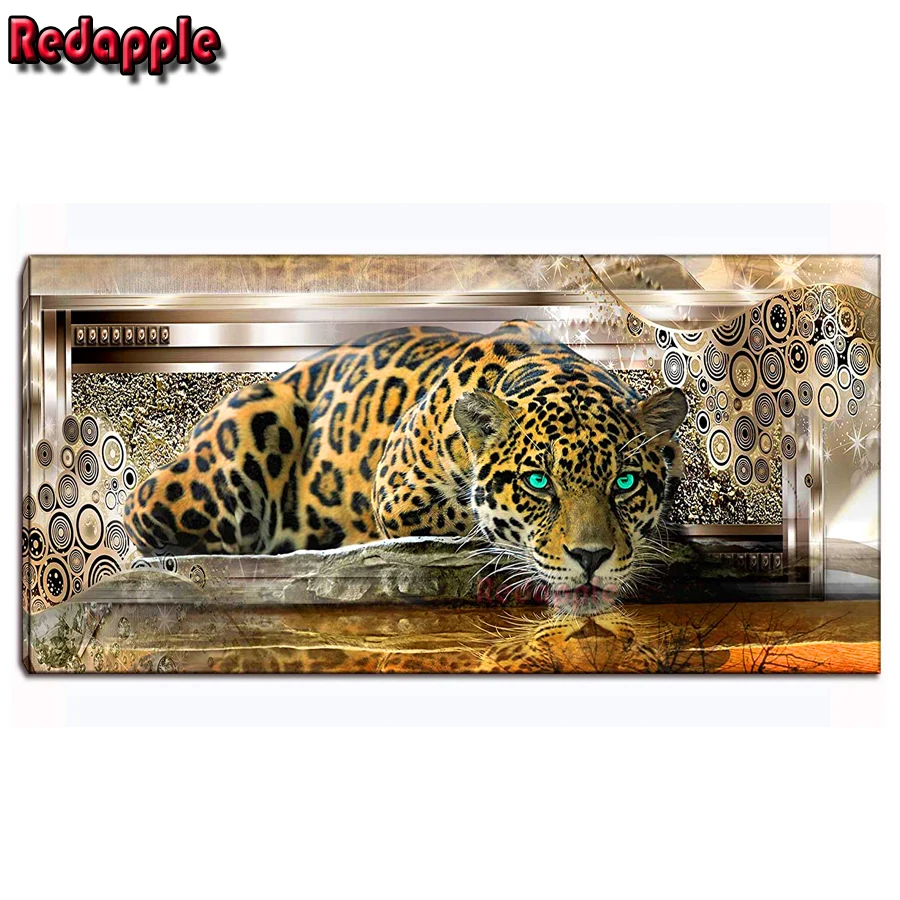 Leopard art with green eyes 5D DIY Diamond Painting Diamond Embroidery Picture Rhinestone Mosaic Cross Stitch Kit new Home Decor
Leopard art with green eyes 5D DIY Diamond Painting Diamond Embroidery Picture Rhinestone Mosaic Cross Stitch Kit new Home Decor