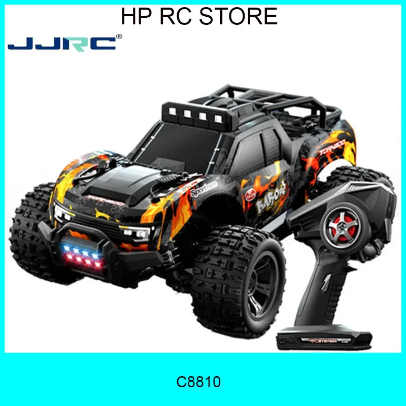 JJRC C8810 1/18 2.4G RC Высокоскоростной внедорожник 28 км/ч Полный привод Пульт дистанционного управления Автомобильная угольная щетка Версия ESC Lights
JJRC C8810 1/18 2.4G RC Высокоскоростной внедорожник 28 км/ч Полный привод Пульт дистанционного управления Автомобильная угольная щетка Версия ESC Lights
