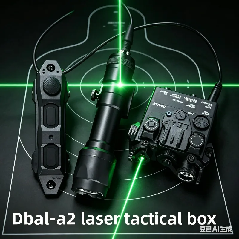 DBAL-A2 Style Red Green Dot IR Laser M600 Scout Flashlight Tactical Light Fit 20MM Rail For Hunting Training Model Parts
DBAL-A2 Style Red Green Dot IR Laser M600 Scout Flashlight Tactical Light Fit 20MM Rail For Hunting Training Model Parts