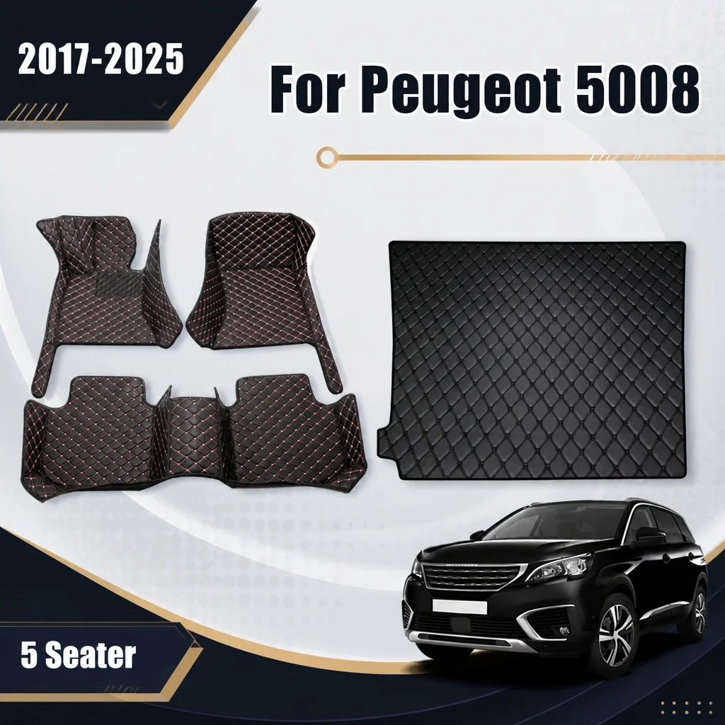 Car Floor Mats Trunk Carpets For Peugeot 5008 2025 2024 2023 2022 2021 2020 2019 2018 2017 (5 Seater) Auto Accessories Parts
Car Floor Mats Trunk Carpets For Peugeot 5008 2025 2024 2023 2022 2021 2020 2019 2018 2017 (5 Seater) Auto Accessories Parts