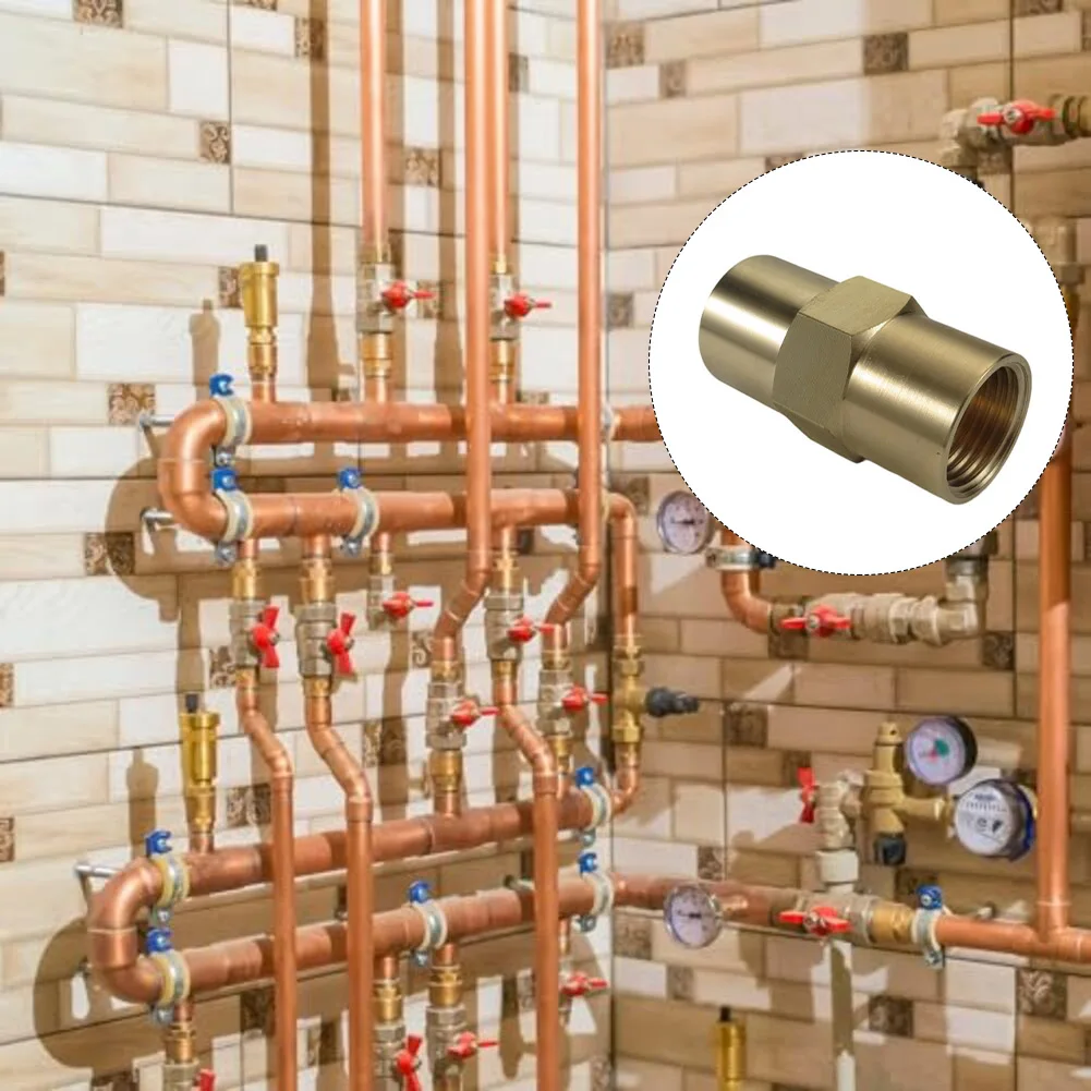 For Copper Tubing Threaded Connector Brass Nipple Reducer For Water Systems Precision Threads Leak-resistant Seal
For Copper Tubing Threaded Connector Brass Nipple Reducer For Water Systems Precision Threads Leak-resistant Seal