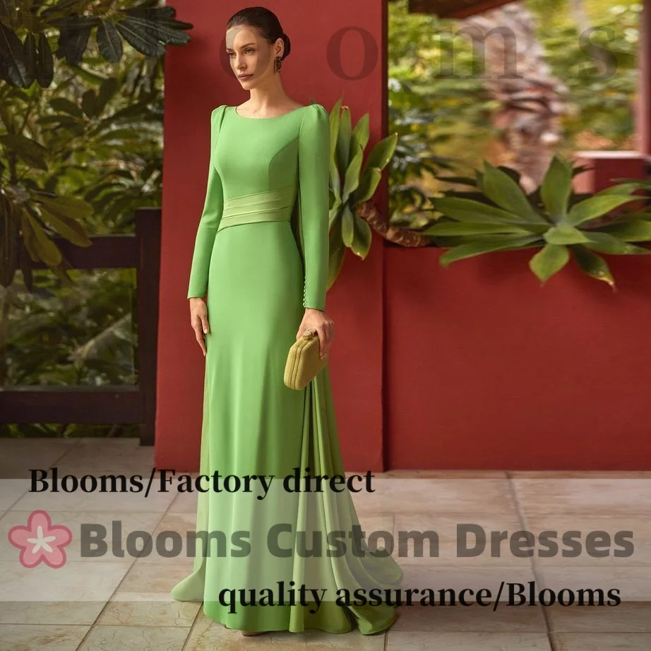 Customized Light Green Boat Neck Evening Dresses with Tail Elegant Women Wedding Party Dress Prom Gown
Customized Light Green Boat Neck Evening Dresses with Tail Elegant Women Wedding Party Dress Prom Gown