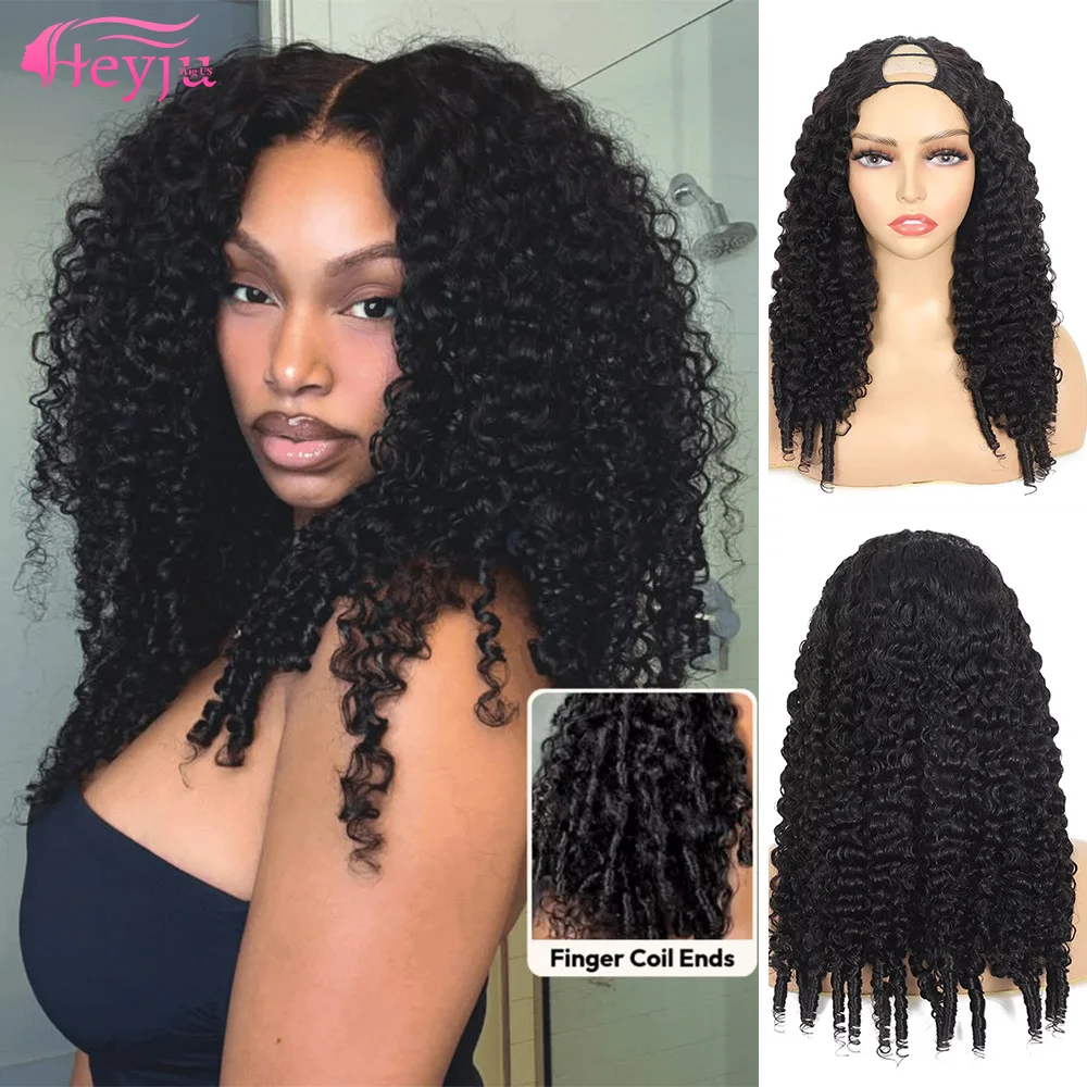Burmese Curly V Part Wig Human Hair 36" Wear and Go Glueless Wigs Pre Plucked Natural Black Remy Hair No Glue No Gel V Shape Frontal Wig for Beginners Long Exotic Curly Human Hair Wigs Upgraded Narrow V Opening Voluminous Heavy Density Genuine
Burmese Curly V Part Wig Human Hair 36" Wear and Go Glueless Wigs Pre Plucked Natural Black Remy Hair No Glue No Gel V Shape Frontal Wig for Beginners Long Exotic Curly Human Hair Wigs Upgraded Narrow V Opening Voluminous Heavy Density Genuine