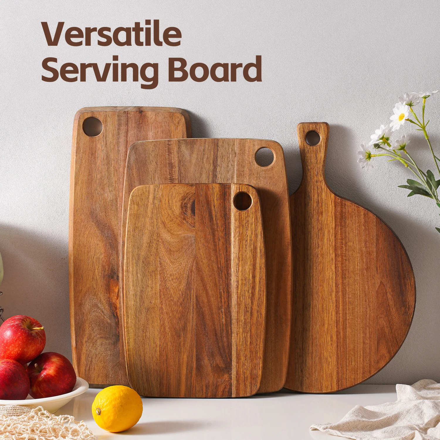 Acacia Wood Cutting Board Charcuterie Board Decorative Wooden Serving Board Kitchen 나무도마 разделочные доски кухня round
Acacia Wood Cutting Board Charcuterie Board Decorative Wooden Serving Board Kitchen 나무도마 разделочные доски кухня round