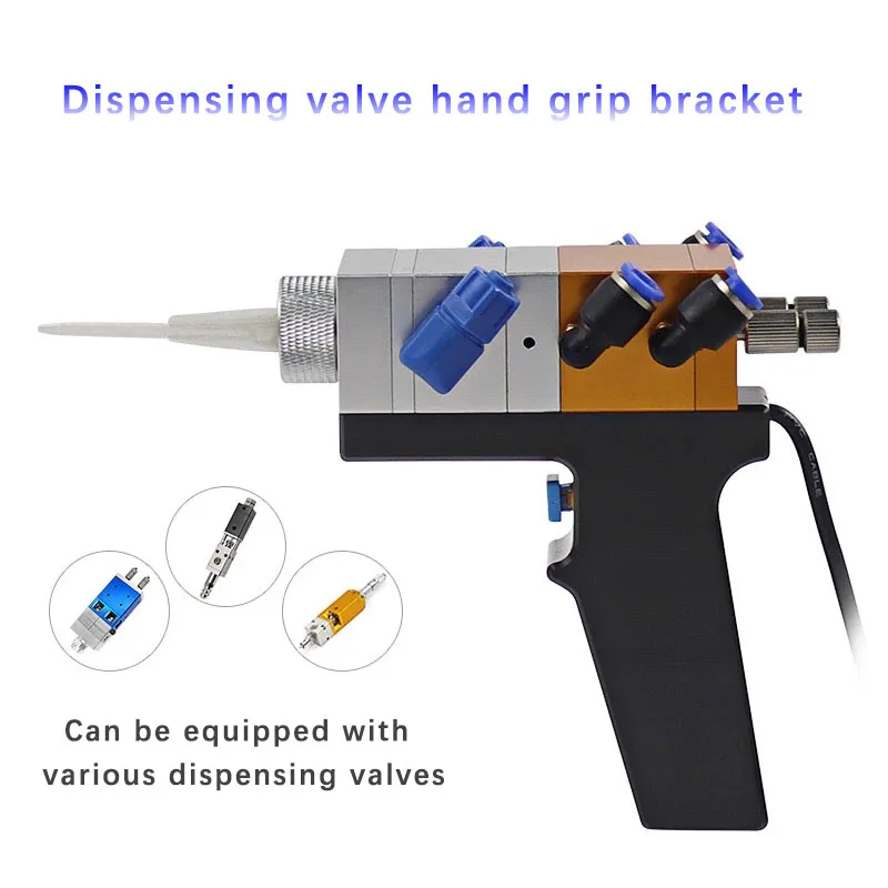 Dispensing Valve Hand Grip Bracket Movement Control Is Suitable For Single And Double Liquid Dispensing Valves
Dispensing Valve Hand Grip Bracket Movement Control Is Suitable For Single And Double Liquid Dispensing Valves