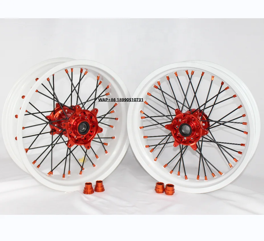 Dirt Bike 17'' Supermoto 36 Spoke Wheel Fitment SXF KXF CRF YZF RMZ
Dirt Bike 17'' Supermoto 36 Spoke Wheel Fitment SXF KXF CRF YZF RMZ