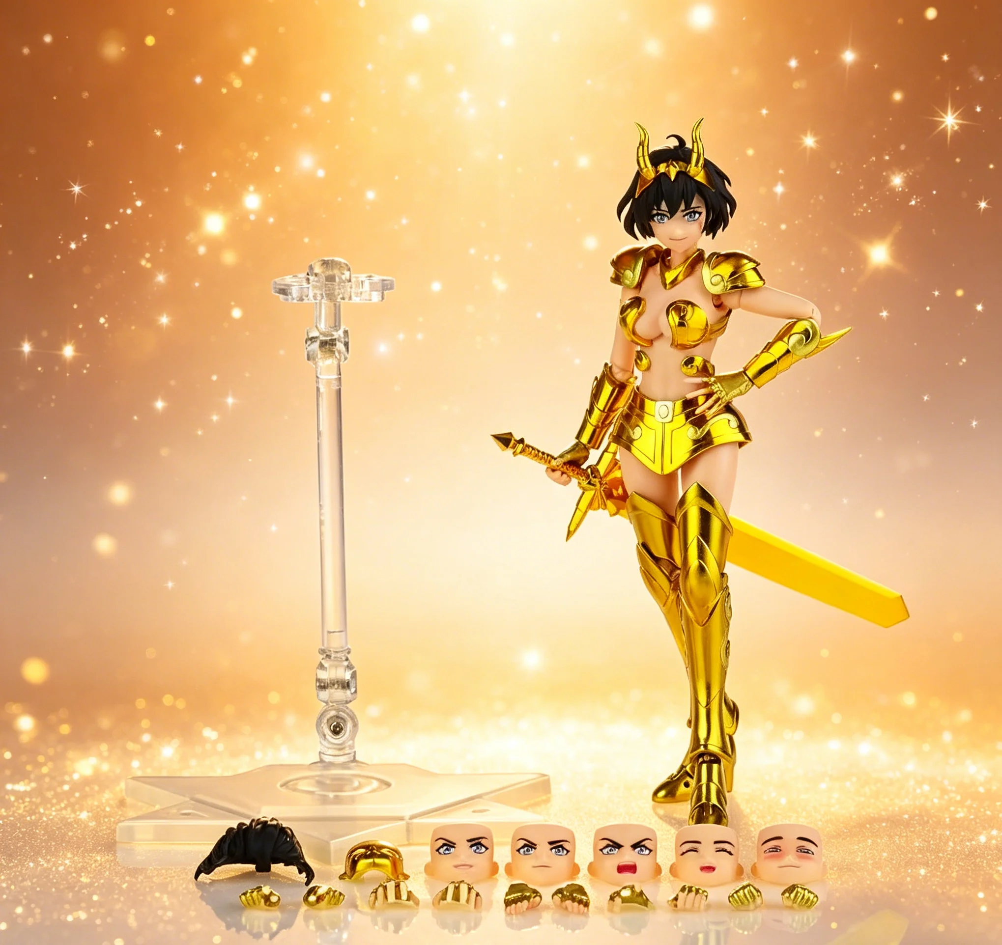 In stock, order will be . Gt Female Goat Sacred Contract Golden Saint Cloth Warrior Myth Female Goat Capricorn Andrea Toy Model
In stock, order will be . Gt Female Goat Sacred Contract Golden Saint Cloth Warrior Myth Female Goat Capricorn Andrea Toy Model