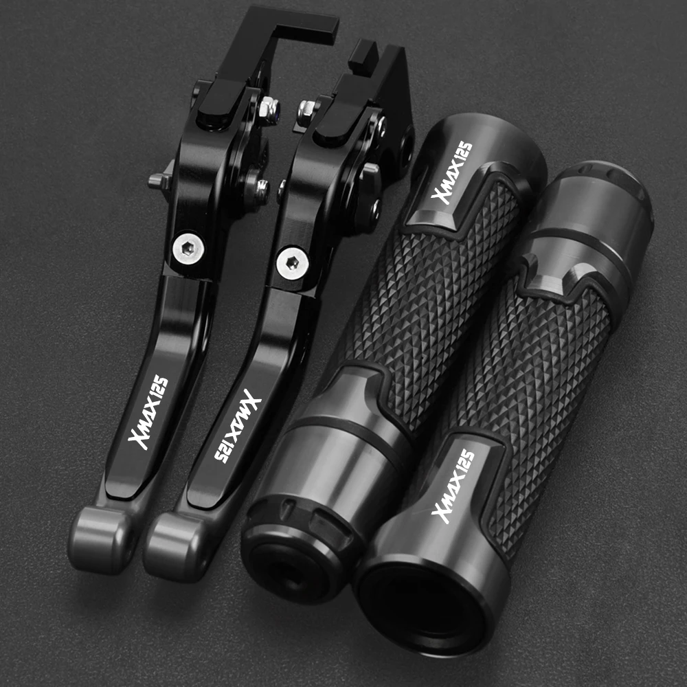 For Yamaha XMAX125 XMAX 125 Allyears Motorcycle Accessories Brake Handle Clutch Lever CNC Aluminum Adjustable Handlebar Grips
For Yamaha XMAX125 XMAX 125 Allyears Motorcycle Accessories Brake Handle Clutch Lever CNC Aluminum Adjustable Handlebar Grips