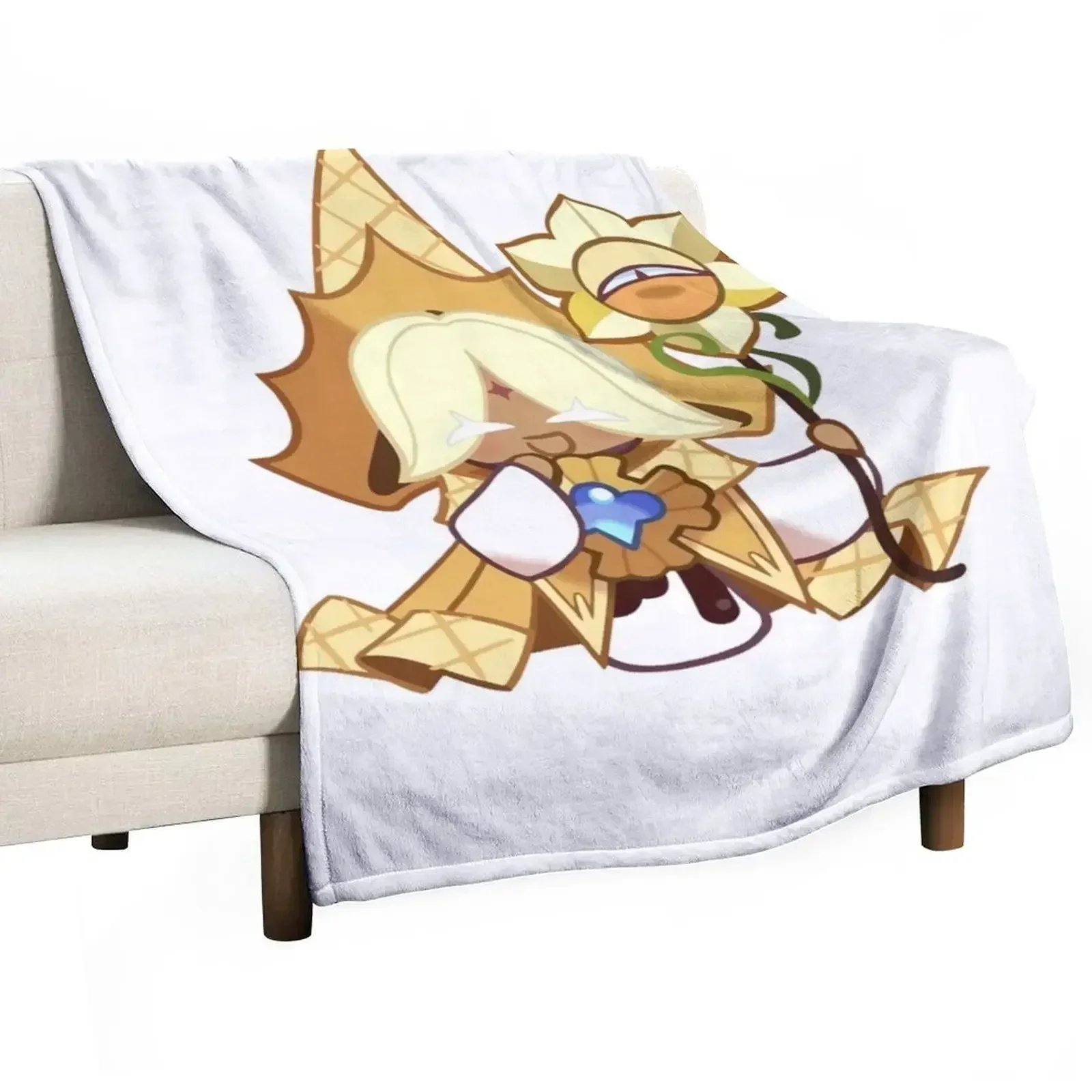 Pure Vanilla Cookie (Cookie Run Kingdom) Throw Blanket Easy Care Comfortable Blanket for Couch
Pure Vanilla Cookie (Cookie Run Kingdom) Throw Blanket Easy Care Comfortable Blanket for Couch