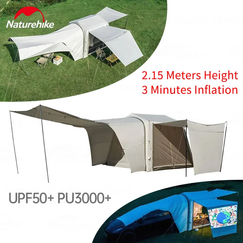 Naturehike AIR 7.0 Car Tail Inflatable Tent Sunshade Waterproof SUV Travel Tent Versatile Outdoor Camping Removable DIY Car Tent
Naturehike AIR 7.0 Car Tail Inflatable Tent Sunshade Waterproof SUV Travel Tent Versatile Outdoor Camping Removable DIY Car Tent