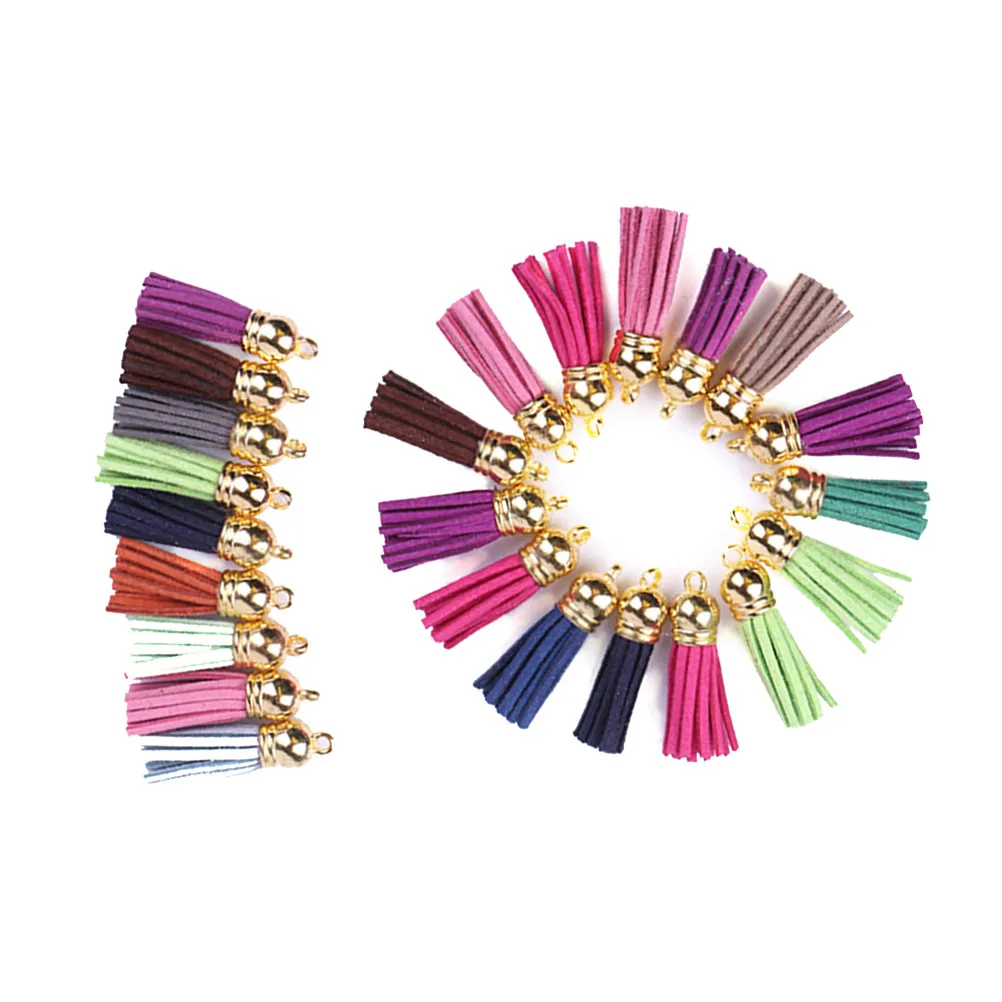 100Pcs 4Cm Suede Tassel Pendant with DIY Cellphone Accessory Keychain Bag Charm Jewelry Making Decor Gift
100Pcs 4Cm Suede Tassel Pendant with DIY Cellphone Accessory Keychain Bag Charm Jewelry Making Decor Gift