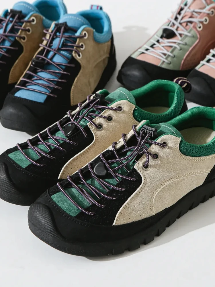 Outdoor Climbing Shoes Unisex Low Top Rubber Sole Cowhide Leather Casual Versatile Men's Women's Couple Style Breathable
Outdoor Climbing Shoes Unisex Low Top Rubber Sole Cowhide Leather Casual Versatile Men's Women's Couple Style Breathable