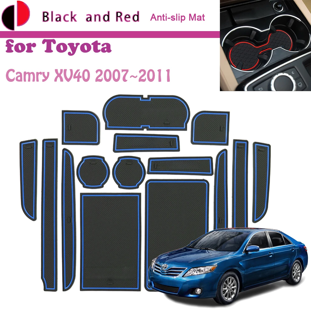 Резиновый коврик, дверной паз для Toyota Camry XV40 Altis Aurion Premium Limo 2007 ~ 2011 2008 2009 2010, подушка для чашки, подставка под ворота, Пылезащитная наклейка
Резиновый коврик, дверной паз для Toyota Camry XV40 Altis Aurion Premium Limo 2007 ~ 2011 2008 2009 2010, подушка для чашки, подставка под ворота, Пылезащитная наклейка
