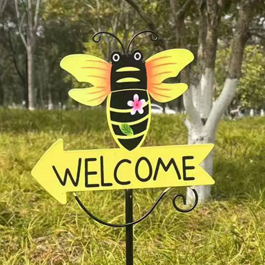 Metal Welcome Sign Stakes Welcome Sign Yard Stake Fun Animal Designs Garden Stake Cute Bunny Frog Welcome Sign with Stake for Ou
Metal Welcome Sign Stakes Welcome Sign Yard Stake Fun Animal Designs Garden Stake Cute Bunny Frog Welcome Sign with Stake for Ou