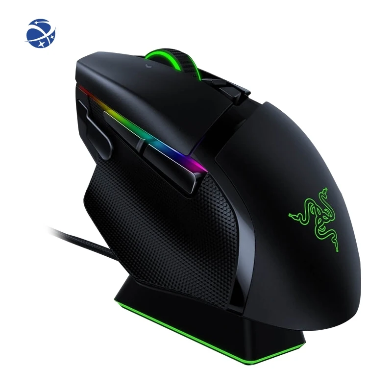 Горячая Распродажа Razer Basilisk Ultimate 20000 DPI оптическая 11 клавиш программируемая 2,4 ГГц Беспроводная проводная мышь
Горячая Распродажа Razer Basilisk Ultimate 20000 DPI оптическая 11 клавиш программируемая 2,4 ГГц Беспроводная проводная мышь