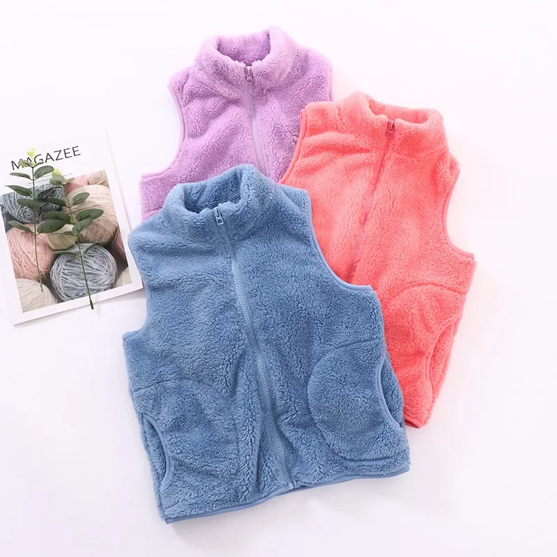 Toddler Baby Boys Girls Vest Fall Winter Warm Lightweight Sleeveless Fleece Zipper Up Jacket with Pocket
Toddler Baby Boys Girls Vest Fall Winter Warm Lightweight Sleeveless Fleece Zipper Up Jacket with Pocket