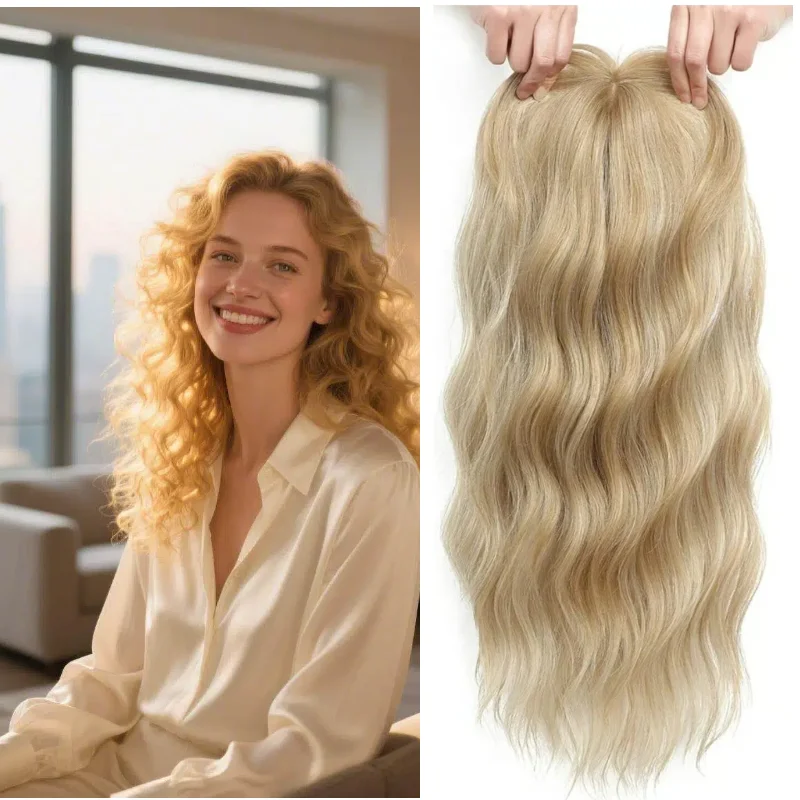 Clip-in 100% Human Hair Topper Full Swiss Lace Hand Made | Breathable Base Hair Extensions | Deep Wave Dropshipping
Clip-in 100% Human Hair Topper Full Swiss Lace Hand Made | Breathable Base Hair Extensions | Deep Wave Dropshipping