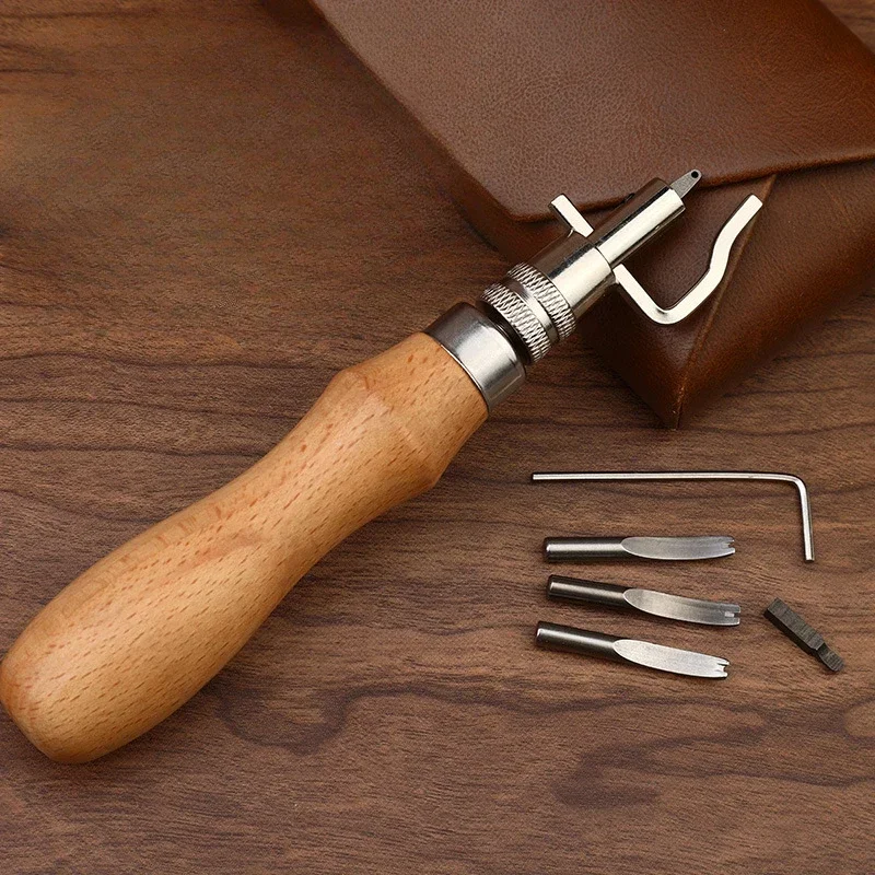 New Groov Cutter Carving Knife Leather Accessories Combo Set Novice DIY Leather Tools Full Set of Leather Carving Tools
New Groov Cutter Carving Knife Leather Accessories Combo Set Novice DIY Leather Tools Full Set of Leather Carving Tools