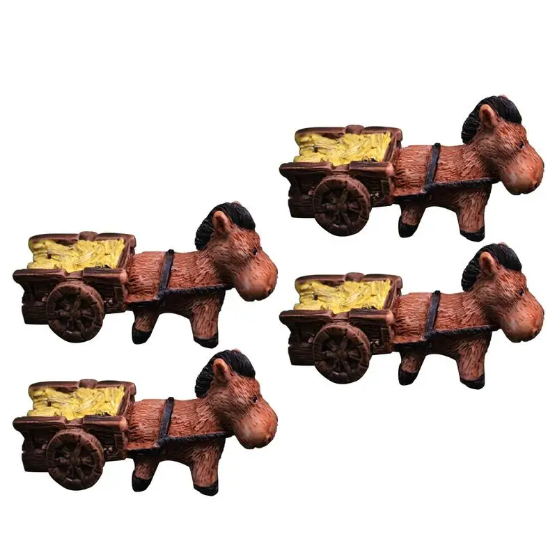 Donkey Decorations For Home 4pcs Donkey Cart Ornaments Decoration Sculpture Figurine Donkey Pull Cart Sculpture Resin Ornaments
Donkey Decorations For Home 4pcs Donkey Cart Ornaments Decoration Sculpture Figurine Donkey Pull Cart Sculpture Resin Ornaments