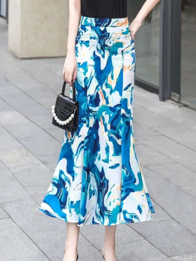 Long Female Skirts High Waist Wrap Tight Maxi Floral Zipper Women's Skirt New in Casual Streetwear Chic and Elegant Cheap Luxury
Long Female Skirts High Waist Wrap Tight Maxi Floral Zipper Women's Skirt New in Casual Streetwear Chic and Elegant Cheap Luxury