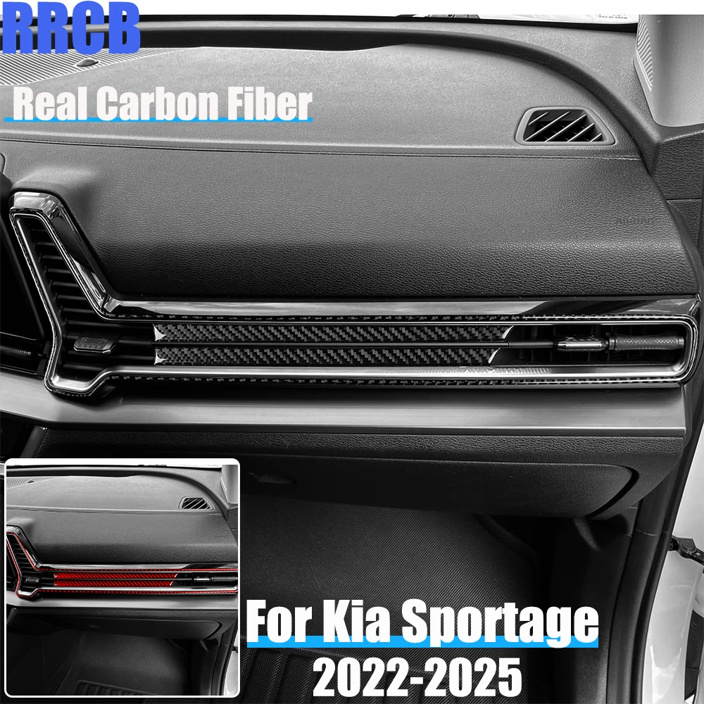 Настоящее углеродное волокно, автомобильные аксессуары, набор вентиляционных отверстий на приборной панели, декоративная мягкая наклейка на чехол для Kia Sportage NQ5 2022 2023 2024 2025
Настоящее углеродное волокно, автомобильные аксессуары, набор вентиляционных отверстий на приборной панели, декоративная мягкая наклейка на чехол для Kia Sportage NQ5 2022 2023 2024 2025