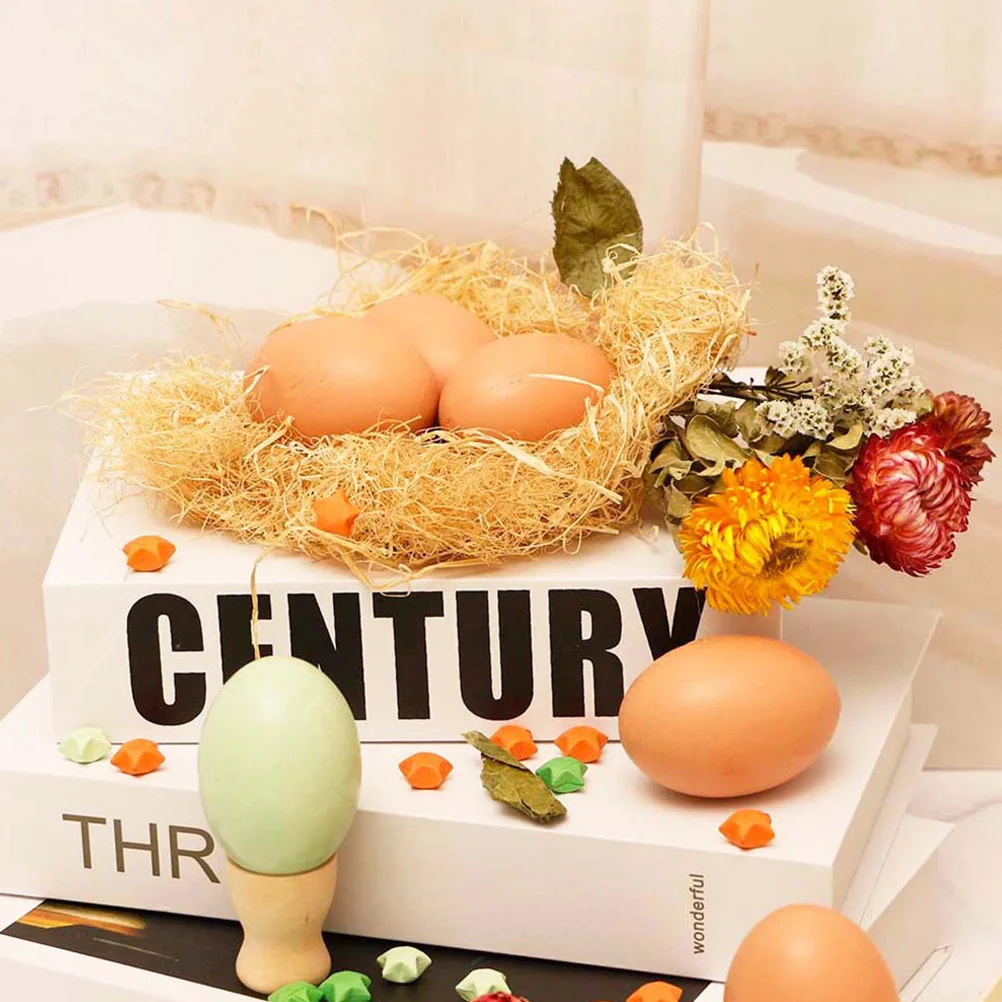 9Pcs Easter Egg Decorations Wooden Fake Eggs DIY Craft Creative Simulation Eggs for Party Fake Wood Egg Easter Props
9Pcs Easter Egg Decorations Wooden Fake Eggs DIY Craft Creative Simulation Eggs for Party Fake Wood Egg Easter Props