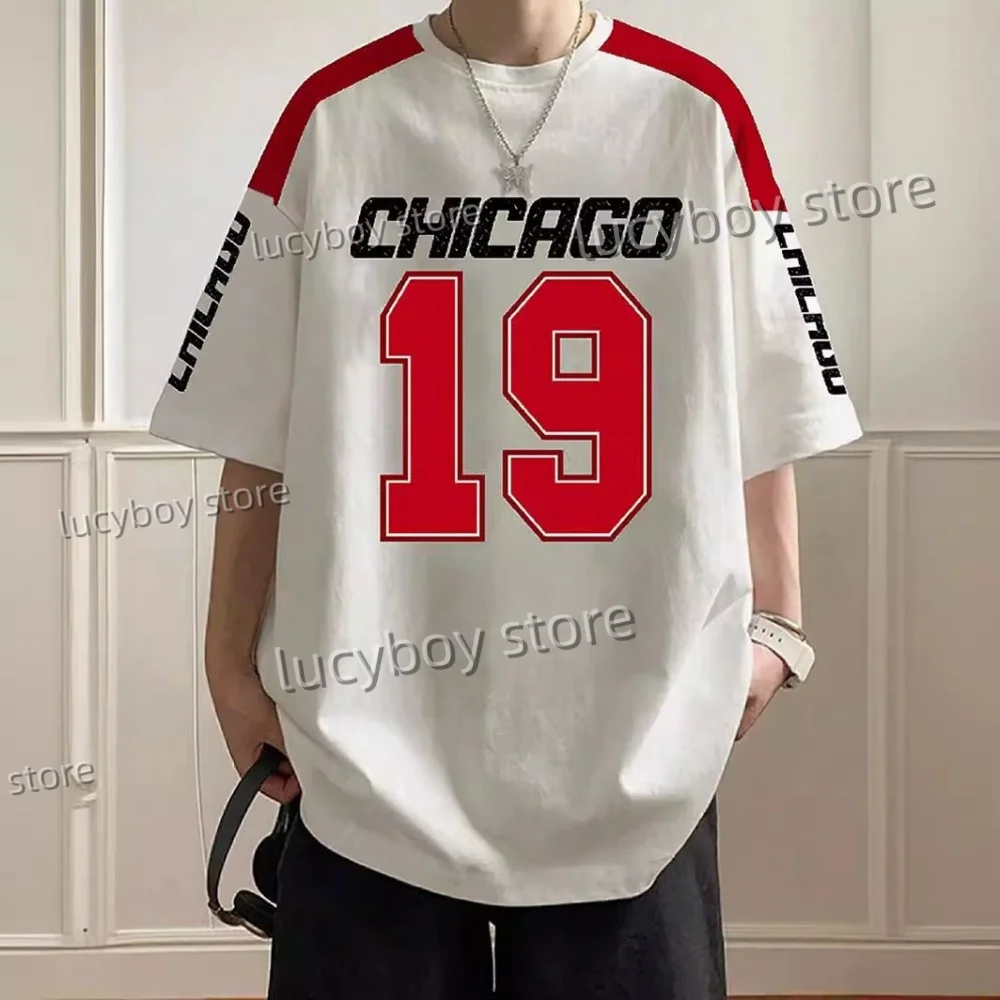 CHIAGO No.19 Print Men T-Shirt Man Short Sleeves Lightweight PLUS SIZE T-Shirt Vintage plus size SOPRT Tees Men Clothes
CHIAGO No.19 Print Men T-Shirt Man Short Sleeves Lightweight PLUS SIZE T-Shirt Vintage plus size SOPRT Tees Men Clothes