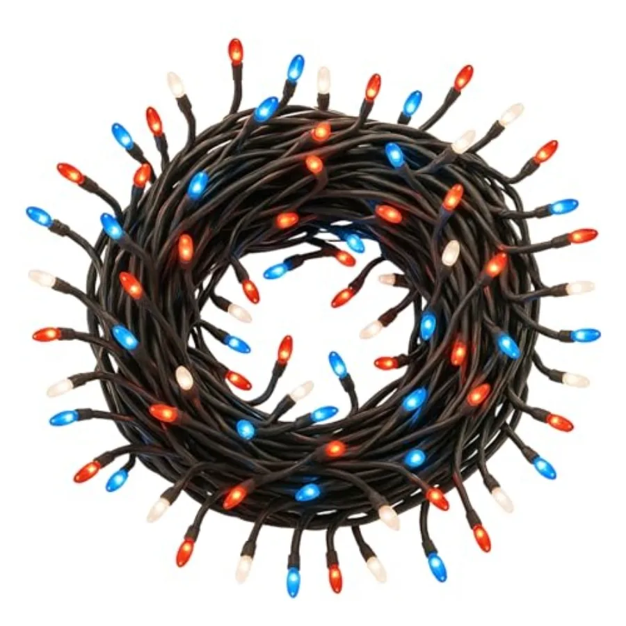 Belle Luci 250L Big Seed Cluster Connectable LED Lights Color Changing Warm White to Patriotic Silver Wire
Belle Luci 250L Big Seed Cluster Connectable LED Lights Color Changing Warm White to Patriotic Silver Wire