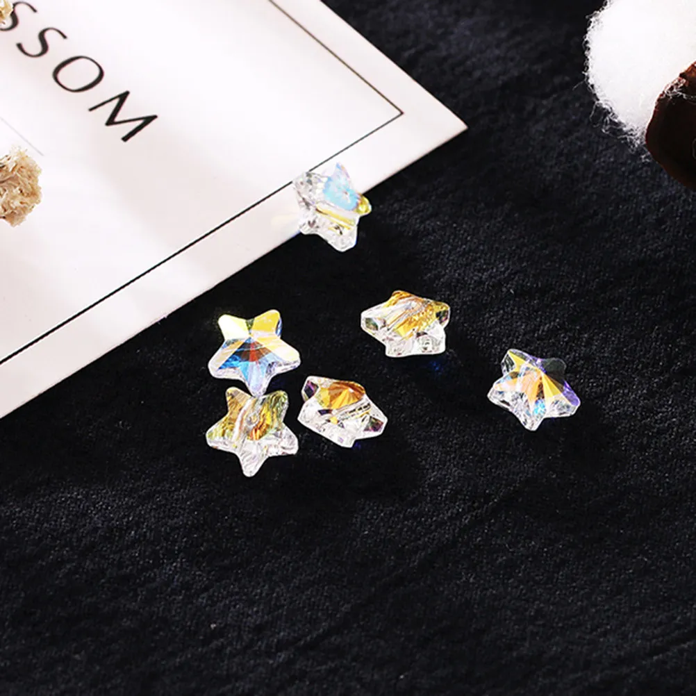 100Pcs 14Mm Glass Star Pendants DIY Jewelry Making Charms for Necklace Bracelet Anklet Sweater Chain Cellphone Decorative Craft
100Pcs 14Mm Glass Star Pendants DIY Jewelry Making Charms for Necklace Bracelet Anklet Sweater Chain Cellphone Decorative Craft