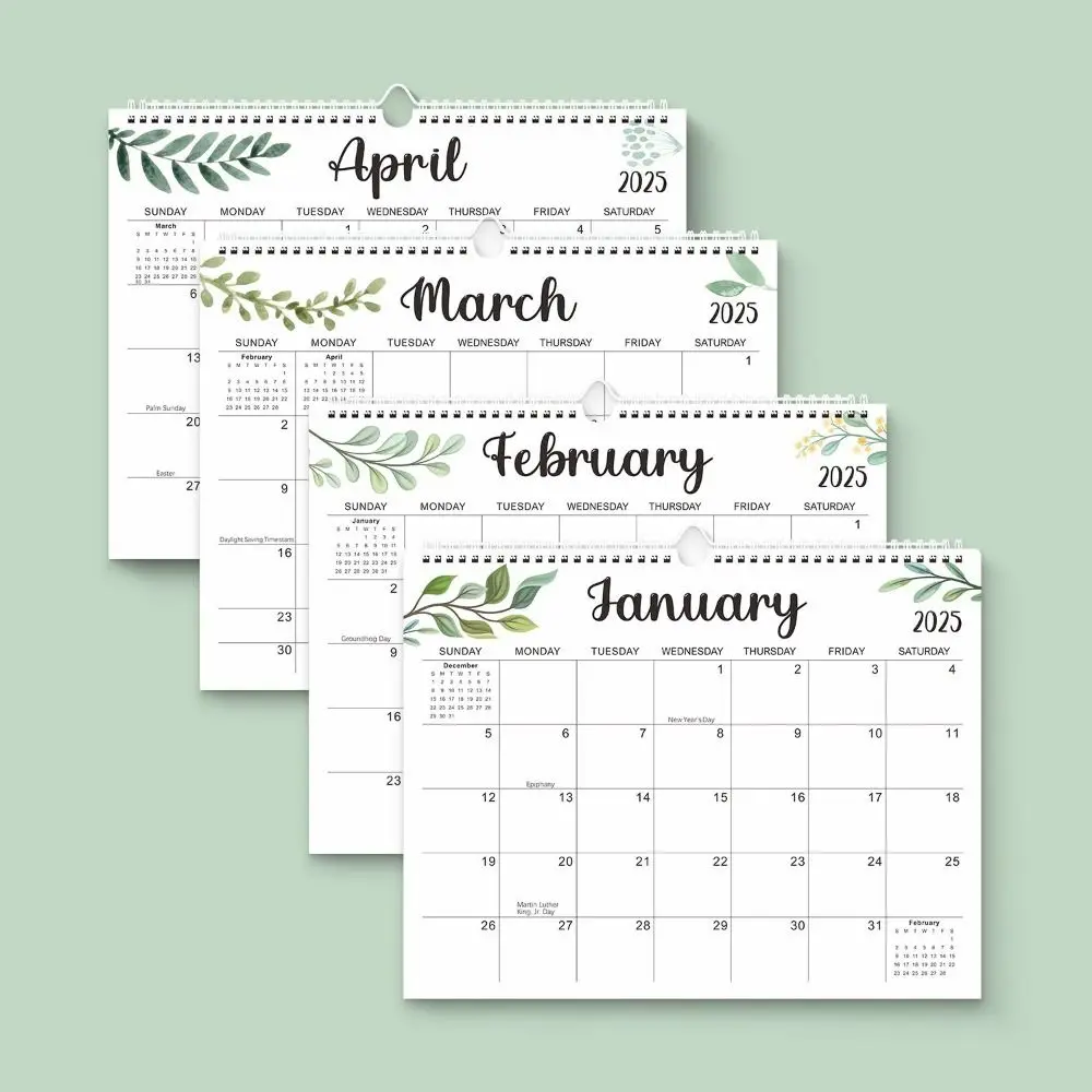 18 Months Leaf Pattern Calendar INS 2024-2025 Wall Calendar Weekly Schedule Agenda Organizer Calendar Planner Home Decoration
18 Months Leaf Pattern Calendar INS 2024-2025 Wall Calendar Weekly Schedule Agenda Organizer Calendar Planner Home Decoration