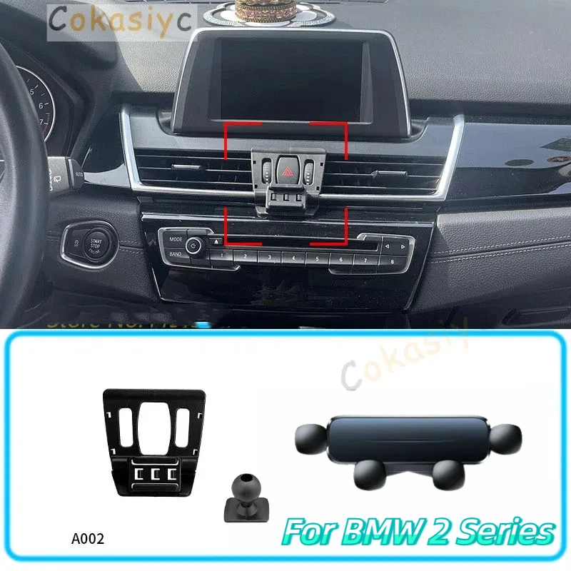 Car Phone Holder For BMW F45 2 Series Active Toure 2014-2018 Gravity Stand Mount Support Horizontal Mobile Bracket Accessories
Car Phone Holder For BMW F45 2 Series Active Toure 2014-2018 Gravity Stand Mount Support Horizontal Mobile Bracket Accessories