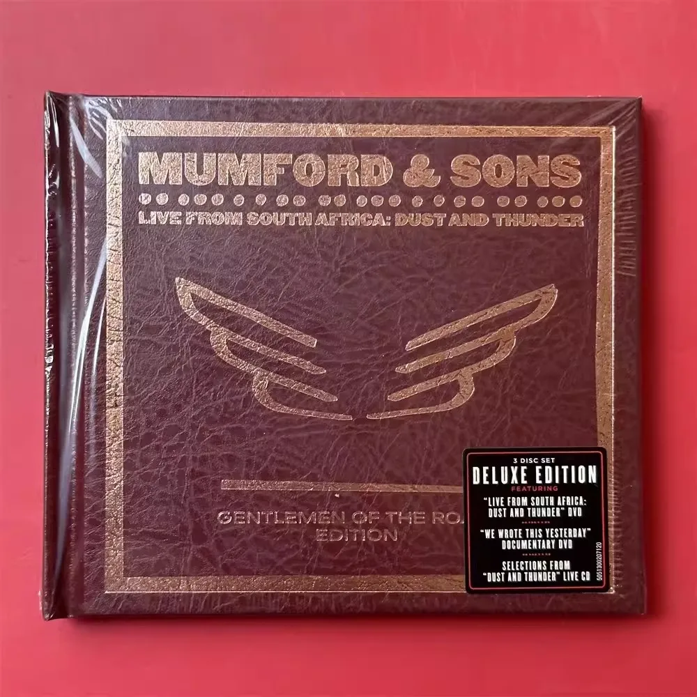 Foll Rock Mumford Sons Marcus Mumford Music CD Live from South Africa Album Music Record+2DVD Cosplay Walkman Car Soundtrack Box
Foll Rock Mumford Sons Marcus Mumford Music CD Live from South Africa Album Music Record+2DVD Cosplay Walkman Car Soundtrack Box