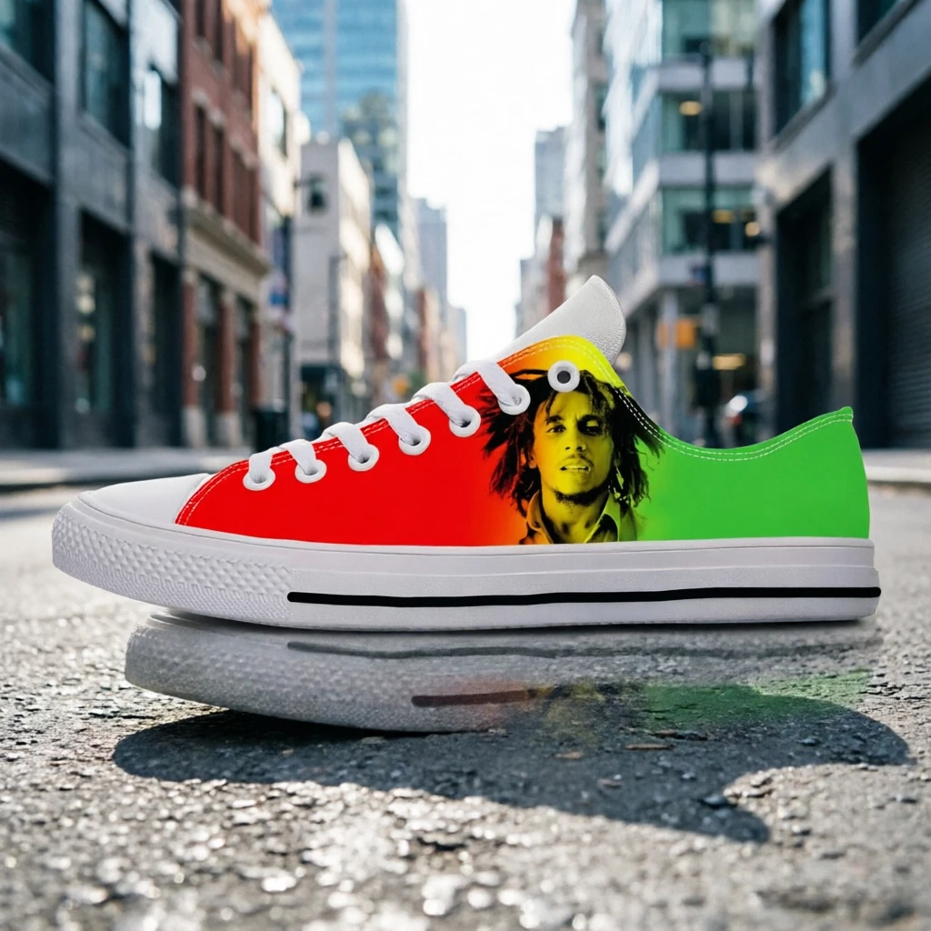 Bob Marley Heritage Running Shoes Men Women Custom Text Print Lace Up Sneakers Reggae Music Walking Shoes Unisex
Bob Marley Heritage Running Shoes Men Women Custom Text Print Lace Up Sneakers Reggae Music Walking Shoes Unisex