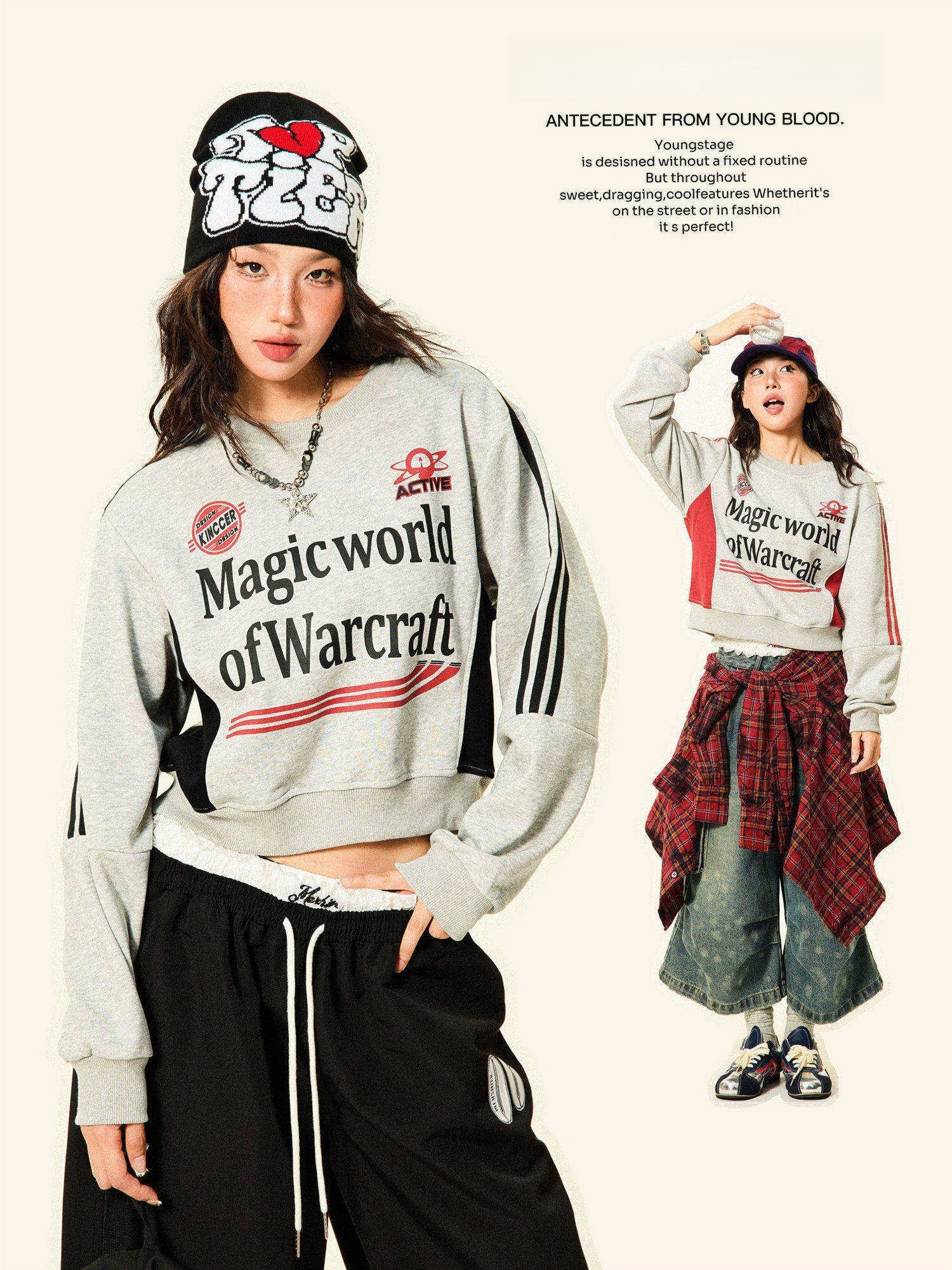 Женский свитшот Young Stage в американском ретро-стиле с цветными блоками и круглым вырезом, новинка ранней осени, спортивный топ в университетском стиле, уличный стиль
Женский свитшот Young Stage в американском ретро-стиле с цветными блоками и круглым вырезом, новинка ранней осени, спортивный топ в университетском стиле, уличный стиль