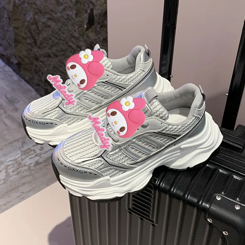 hello kitty casual running shoes Sanrio kuromi women new spring and summer mesh breathable heightening sneakers
hello kitty casual running shoes Sanrio kuromi women new spring and summer mesh breathable heightening sneakers