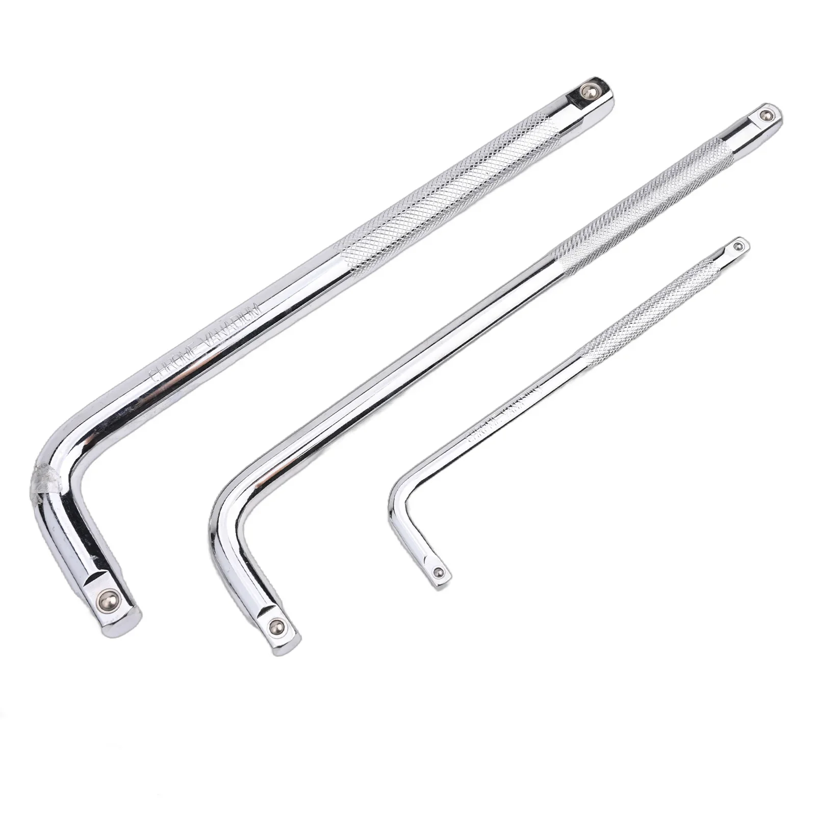3PCS Extension L-Type Double End Non-Slip Socket Bent Bar 1/2 1/4 3/8inch Wrench Home Power Manual Tool Accessories
3PCS Extension L-Type Double End Non-Slip Socket Bent Bar 1/2 1/4 3/8inch Wrench Home Power Manual Tool Accessories
