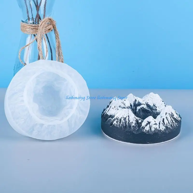 573B DIY Crafts Crystal Epoxy Resin Mold Small Snow Mountain Ornament Silicone Mould
573B DIY Crafts Crystal Epoxy Resin Mold Small Snow Mountain Ornament Silicone Mould