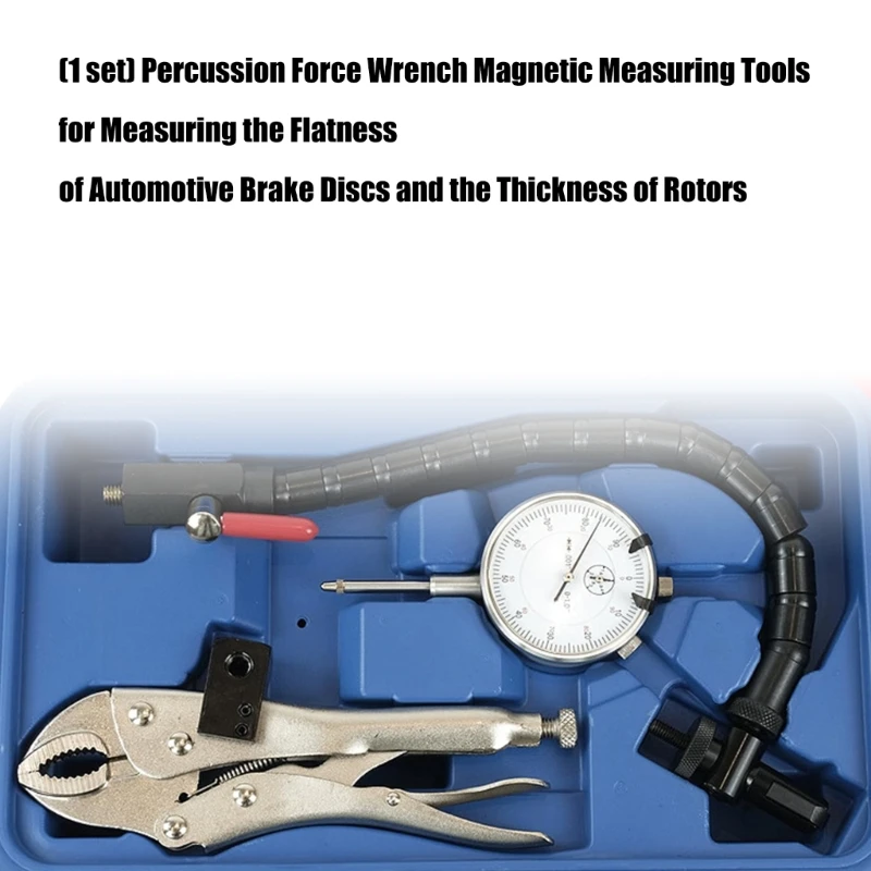 High Precise Brake Disc Measuring Tool Suitable For Car And Motorcycle Rotor Thickness And Flatness Inspection