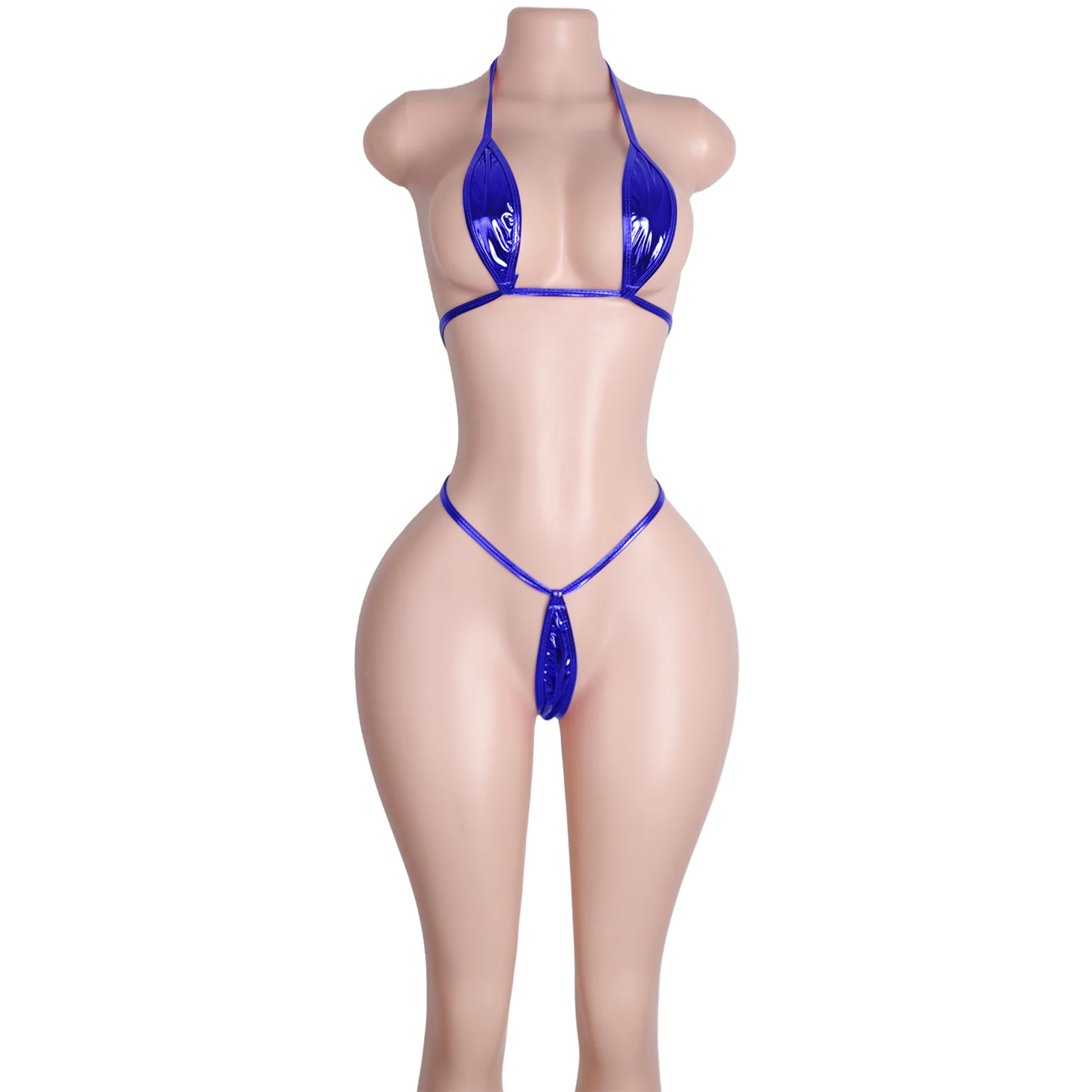 Exotic Patent Leather Bikini Thong Lace Bra Set Diamond-Encrusted One-piece Jacket Dancewear Performance Clubwear Sexy Lingerie
Exotic Patent Leather Bikini Thong Lace Bra Set Diamond-Encrusted One-piece Jacket Dancewear Performance Clubwear Sexy Lingerie