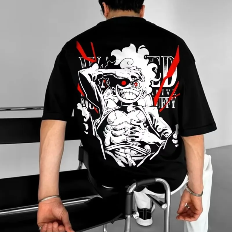 ONE PIECE 2025 Japanese-style Animation Printing Loose Retro Heavy Cotton Couple Fashion Round Neck Short-sleeved T-shirt
ONE PIECE 2025 Japanese-style Animation Printing Loose Retro Heavy Cotton Couple Fashion Round Neck Short-sleeved T-shirt
