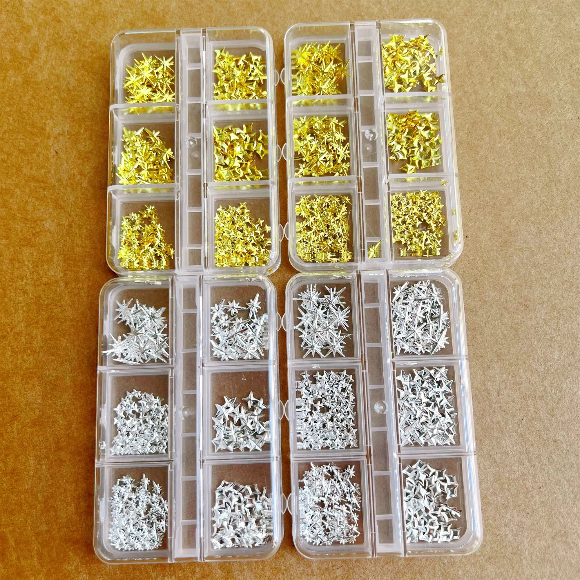 1Box 3D Gold/Silver Cross Star Nail Art Charms Aolly Starlight Nail Jewelry Japanese Korean Popular Elements Manicure Decoration
1Box 3D Gold/Silver Cross Star Nail Art Charms Aolly Starlight Nail Jewelry Japanese Korean Popular Elements Manicure Decoration