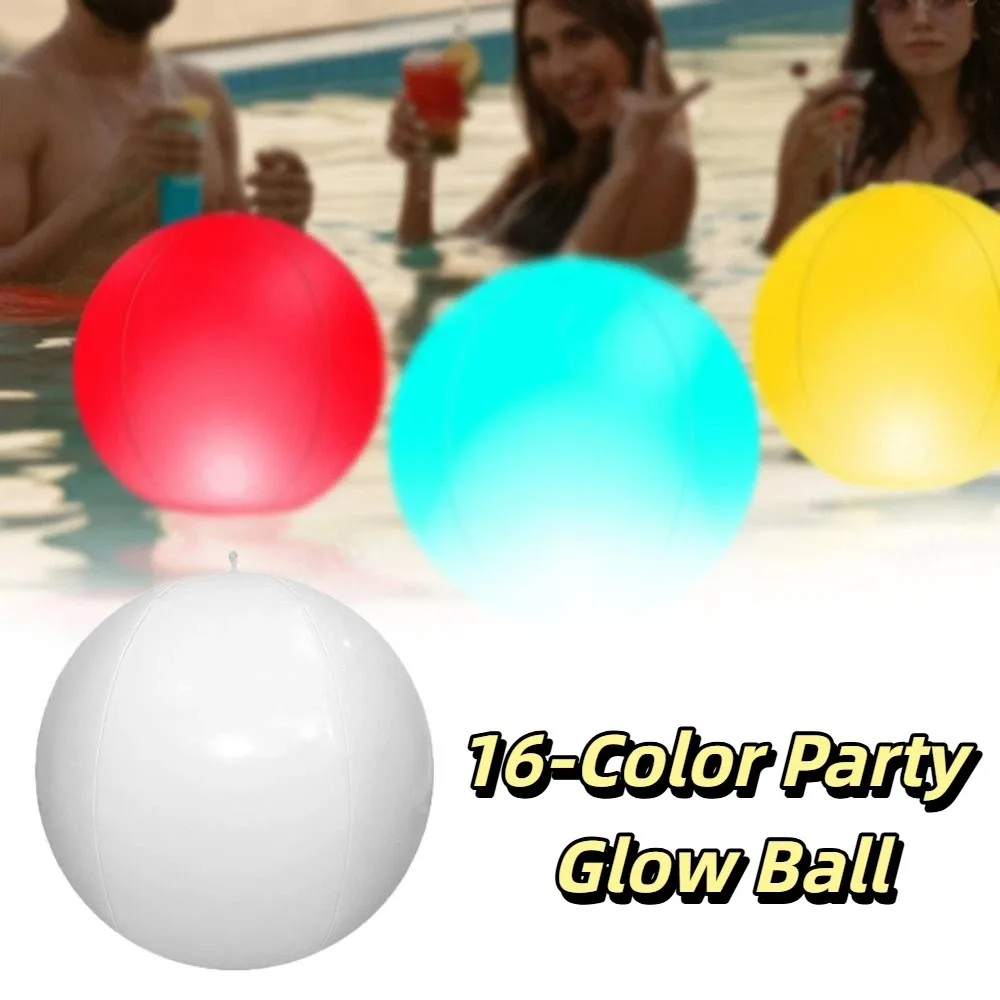 Color-Changing Lights Inflatable LED Ball Remote Control 16 Colors LED Glowing Beach Ball Luminous Waterproof
Color-Changing Lights Inflatable LED Ball Remote Control 16 Colors LED Glowing Beach Ball Luminous Waterproof
