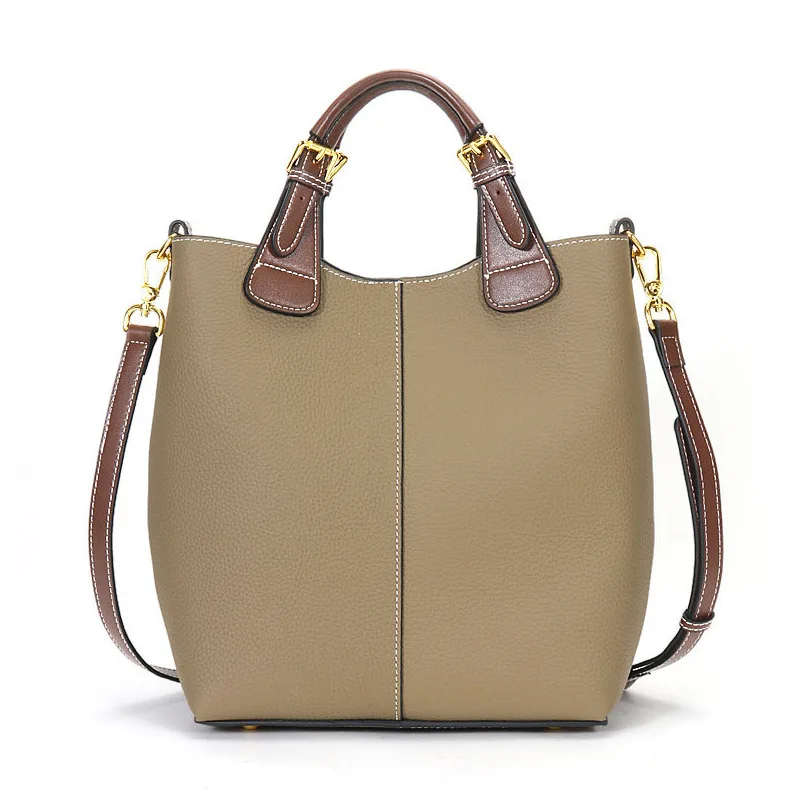 2025 New Fashion Cow Genuine Real Leather Women Handbags Ladies Shoulder Bags Female Girl Famous Brand Luxury Bucket Bag
2025 New Fashion Cow Genuine Real Leather Women Handbags Ladies Shoulder Bags Female Girl Famous Brand Luxury Bucket Bag
