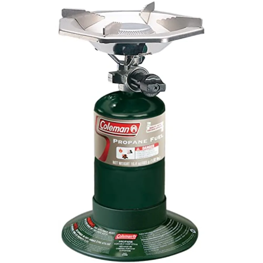 BottleTop Propane Stove with Adjustable Burner Portable Camping/Backpacking Cooker with 7650 BTUs of Power for Camping Tailgati
BottleTop Propane Stove with Adjustable Burner Portable Camping/Backpacking Cooker with 7650 BTUs of Power for Camping Tailgati