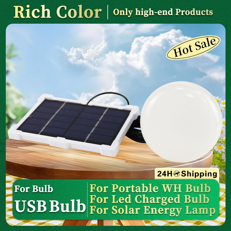 New Useful Energy Conservation USB Portable camping light Led Charged Bulb Light Charged Solar Energy Lamp Outdoor Lighting
New Useful Energy Conservation USB Portable camping light Led Charged Bulb Light Charged Solar Energy Lamp Outdoor Lighting