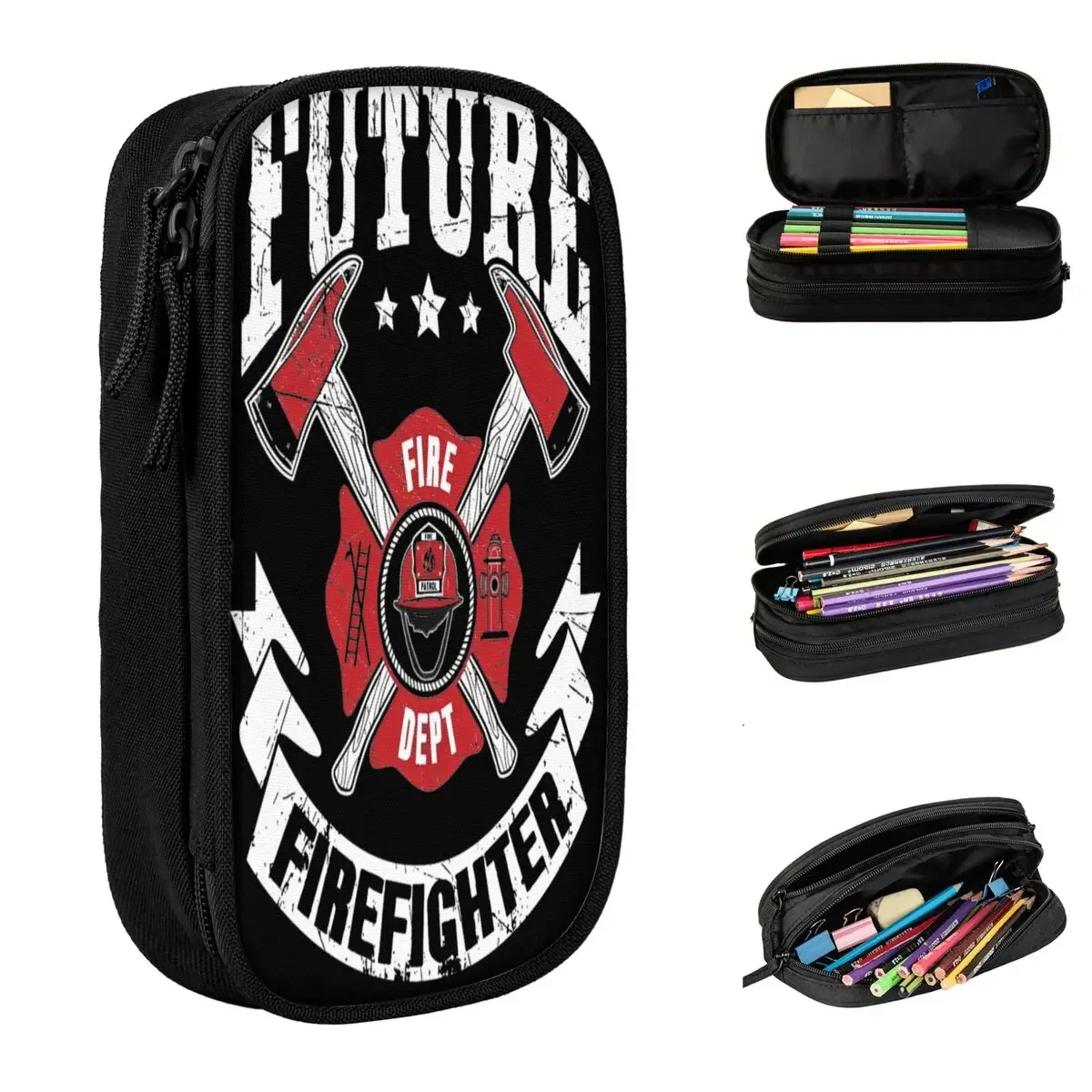 Future Firefighter Pencil Cases Lovely Fire Rescue Pen Box Pencil Bags Student Big Capacity Students School Zipper Pencil Box
Future Firefighter Pencil Cases Lovely Fire Rescue Pen Box Pencil Bags Student Big Capacity Students School Zipper Pencil Box