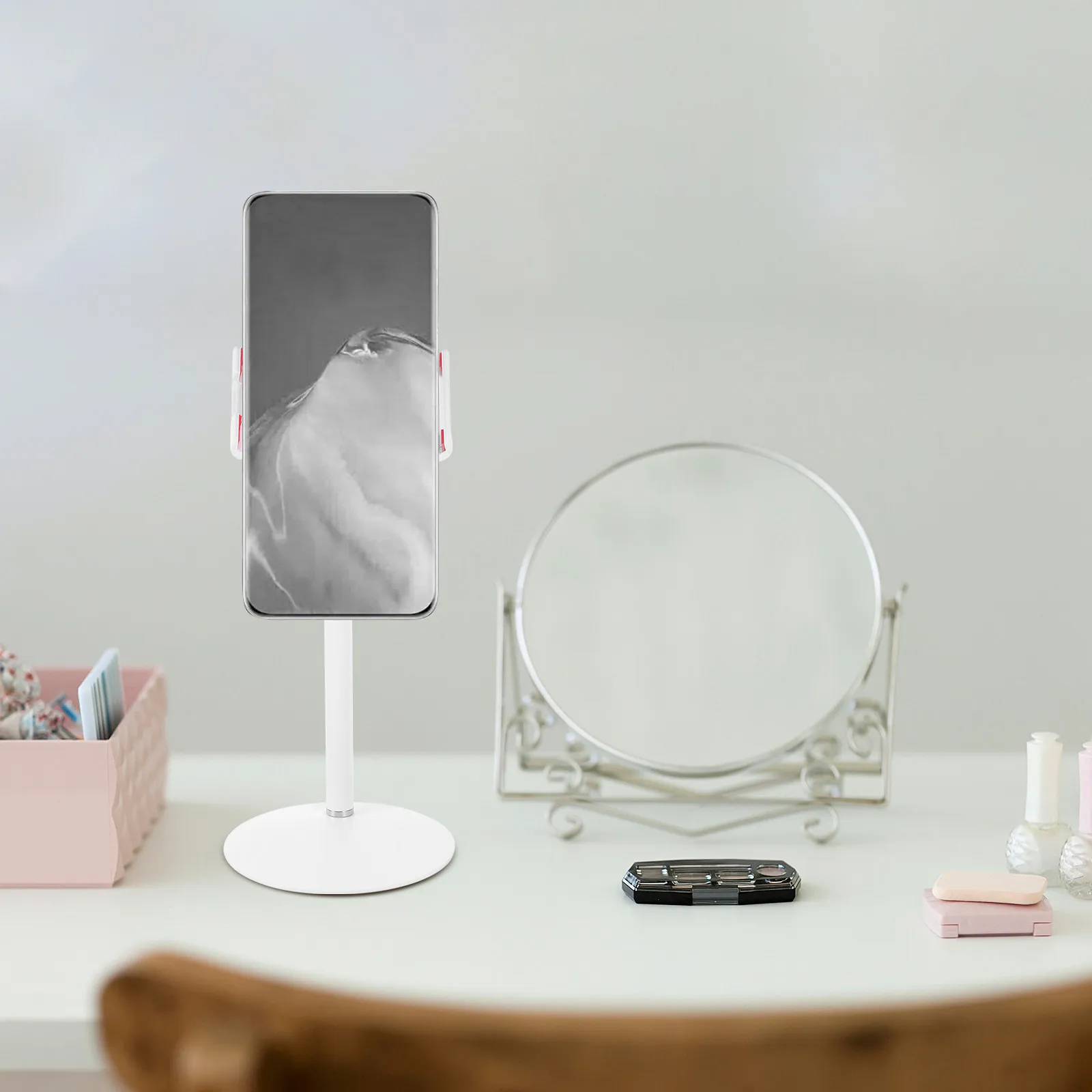 1 шт. белый настольный держатель для планшета с регулируемой подставкой для телефона, универсальная подставка для мобильных устройств, прочная и устойчивая, для удобного хранения
1 шт. белый настольный держатель для планшета с регулируемой подставкой для телефона, универсальная подставка для мобильных устройств, прочная и устойчивая, для удобного хранения